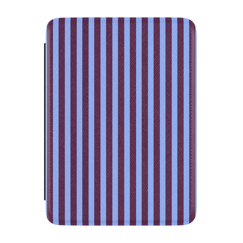 Perfect Stripes | Purple & Blue Stripes Kindle Case