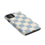 Fit Check | Light Blue Checkerboard Case