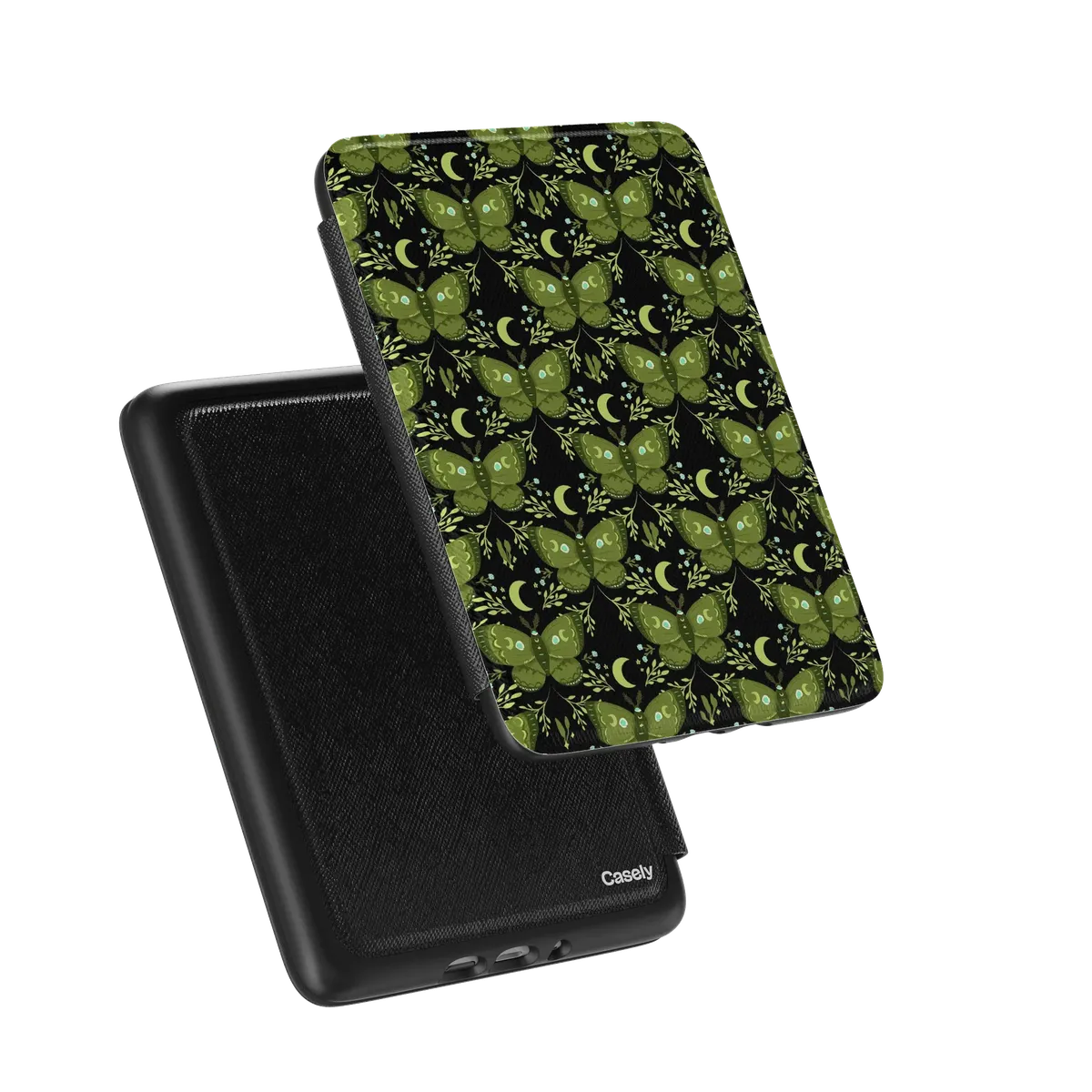 Mystic Moths Green Twilight Kindle Case - Thumbnail 5
