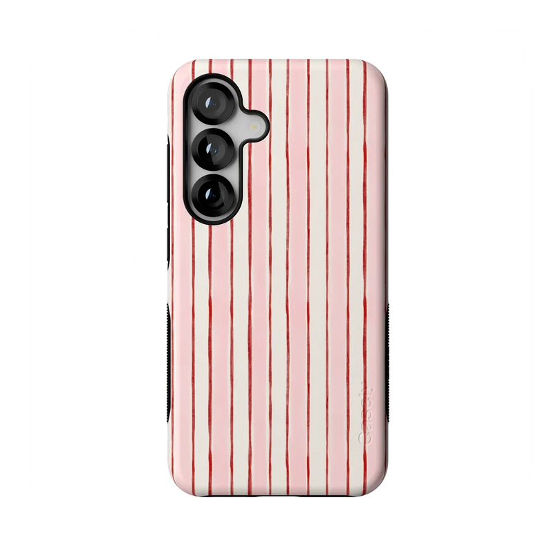 Pretty in Pastel | Blush Stripes Case