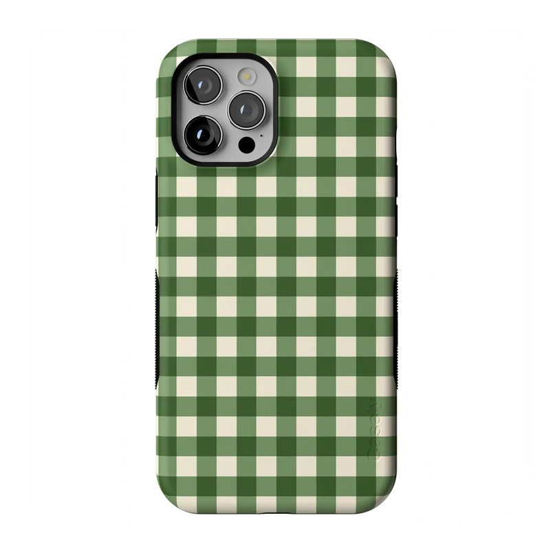 Checked Twice | Green Plaid Case