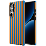 Go New York | Blue & Orange Stripes Case