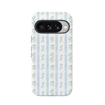 Cottage Stripe | Blue Floral Case