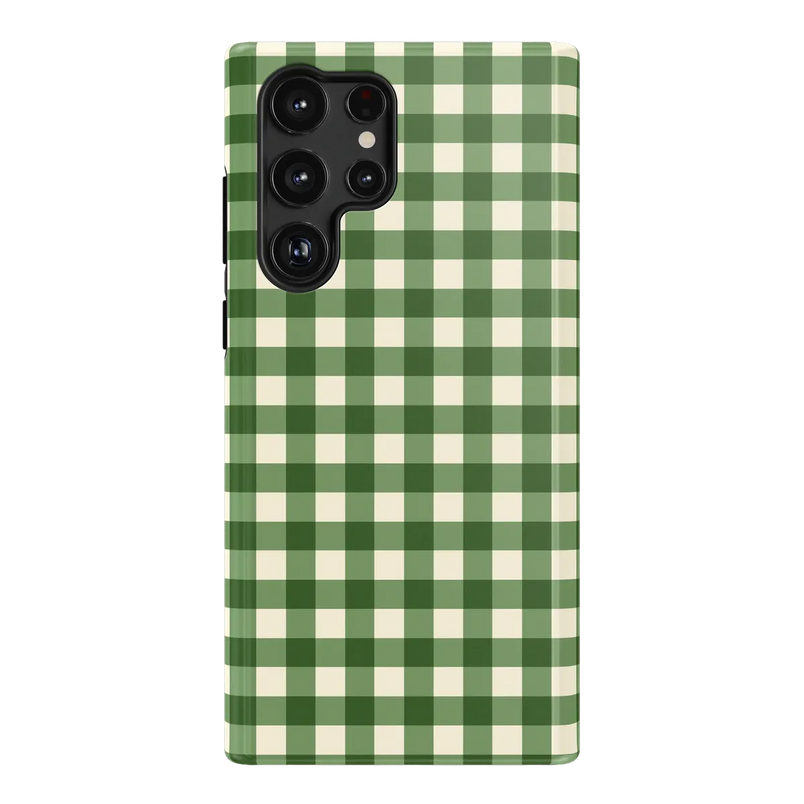 Checked Twice | Green Plaid Case