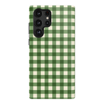 Checked Twice | Green Plaid Case