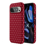 On the Dot | Maroon Polka Dot Case