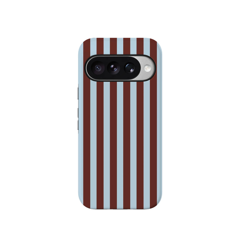 Sunday in Brooklyn | Blue Stripes Case