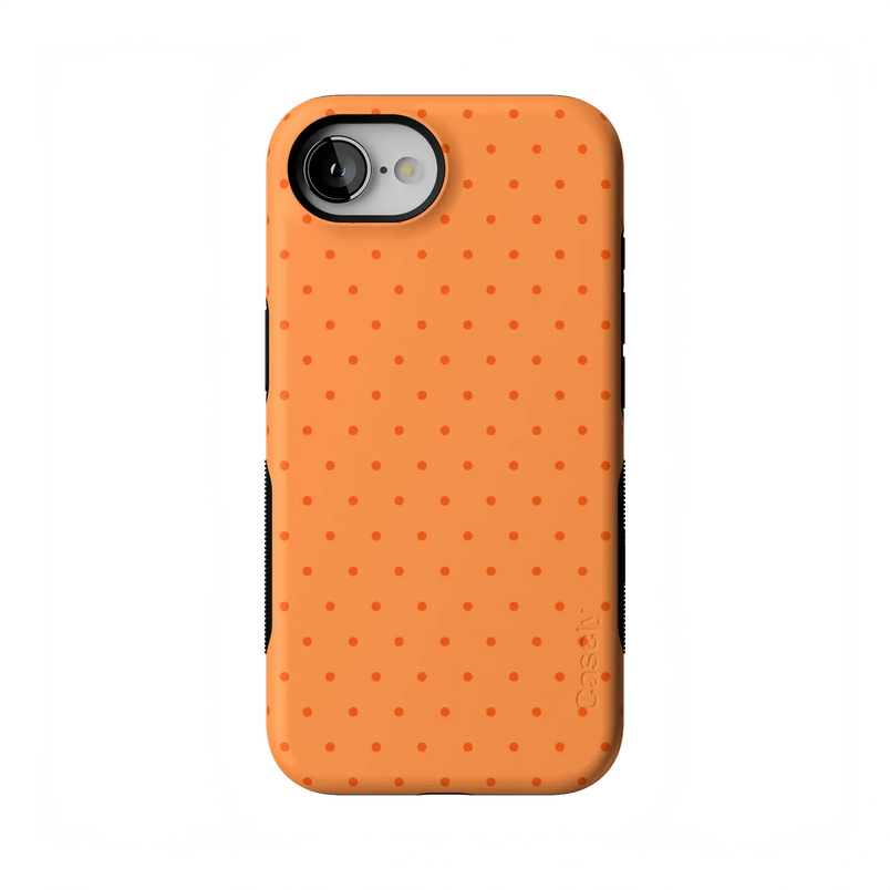 On the Dot | Orange Polka Dot Case