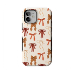 Fall Girlie | Pumpkin Spice Bows Case Phone Case get.casely Bold Flex + MagSafe® iPhone 12 Mini 