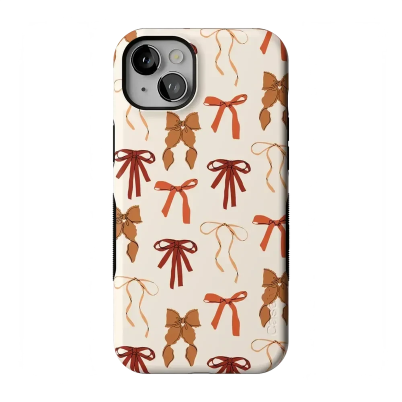 Fall Girlie | Pumpkin Spice Bows Case Phone Case get.casely Bold Flex + MagSafe® iPhone 14 Plus 