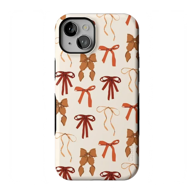 Fall Girlie | Pumpkin Spice Bows Case Phone Case get.casely Bold Flex + MagSafe® iPhone 15 Plus 
