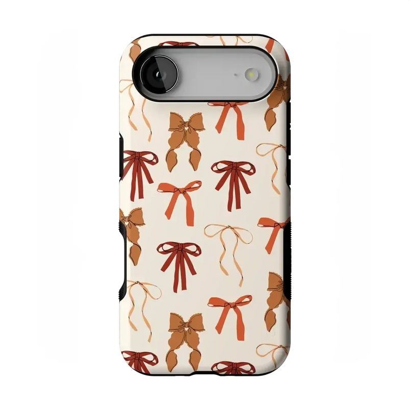 Fall Girlie | Pumpkin Spice Bows Case Phone Case get.casely Bold Flex + MagSafe® iPhone 17 Air 