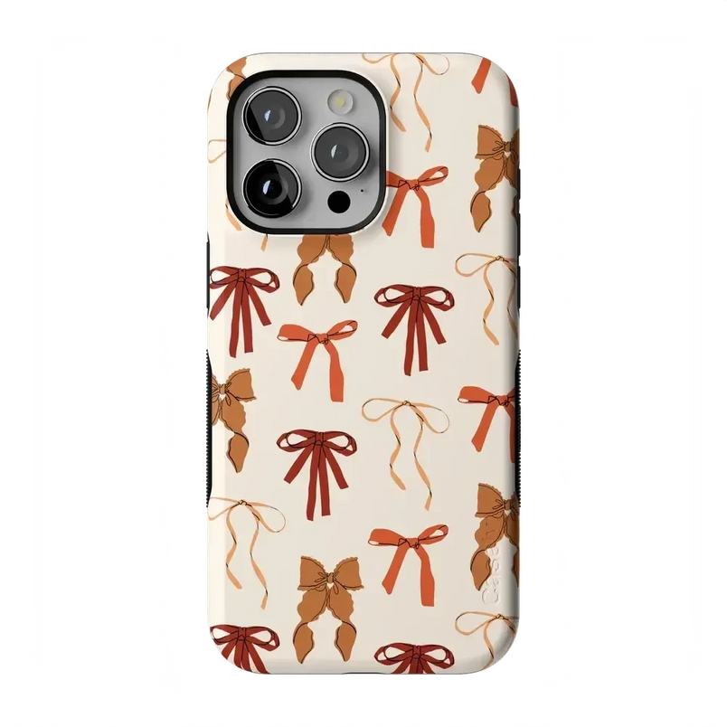 Fall Girlie | Pumpkin Spice Bows Case Phone Case get.casely Bold + MagSafe® iPhone 15 Pro Max 