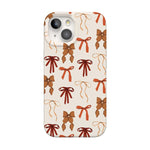Fall Girlie | Pumpkin Spice Bows Case Phone Case get.casely Classic + MagSafe® iPhone 15 Plus 