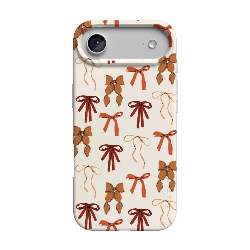 Fall Girlie | Pumpkin Spice Bows Case Phone Case get.casely Classic + MagSafe® iPhone 17 Air 