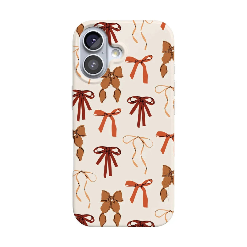 Fall Girlie | Pumpkin Spice Bows Case Phone Case get.casely Classic + MagSafe® iPhone 17 