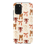 Fall Girlie | Pumpkin Spice Bows Case Phone Case get.casely Essential Galaxy S20 Plus 