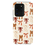 Fall Girlie | Pumpkin Spice Bows Case Phone Case get.casely Essential Galaxy S20 Ultra 