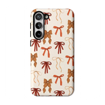 Fall Girlie | Pumpkin Spice Bows Case Phone Case get.casely Essential Galaxy S23 Plus 