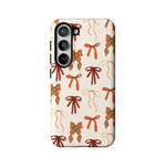 Fall Girlie | Pumpkin Spice Bows Case Phone Case get.casely Essential Galaxy S23 