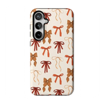 Fall Girlie | Pumpkin Spice Bows Case Phone Case get.casely Essential Galaxy S24 Plus 
