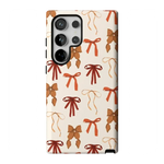 Fall Girlie | Pumpkin Spice Bows Case Phone Case get.casely Essential Galaxy S24 Ultra 