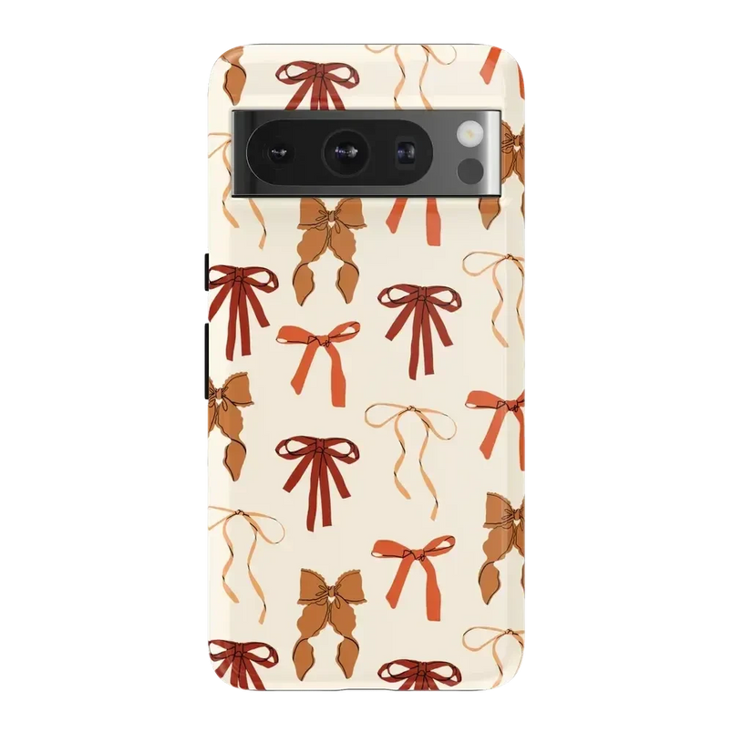 Fall Girlie | Pumpkin Spice Bows Case Phone Case get.casely Essential Google Pixel 8 Pro 