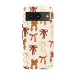 Fall Girlie | Pumpkin Spice Bows Case Phone Case get.casely Essential Google Pixel 8 