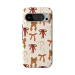 Fall Girlie | Pumpkin Spice Bows Case Phone Case get.casely Essential Google Pixel 9 Pro 