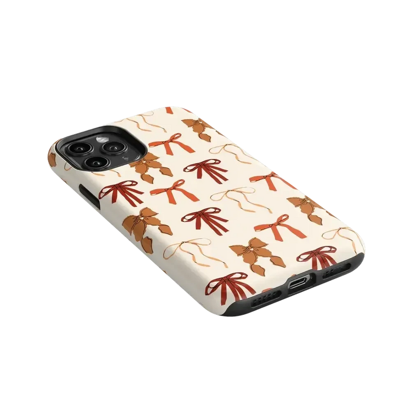 Fall Girlie | Pumpkin Spice Bows Case Phone Case get.casely 