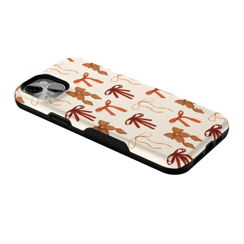 Fall Girlie | Pumpkin Spice Bows Case Phone Case get.casely 
