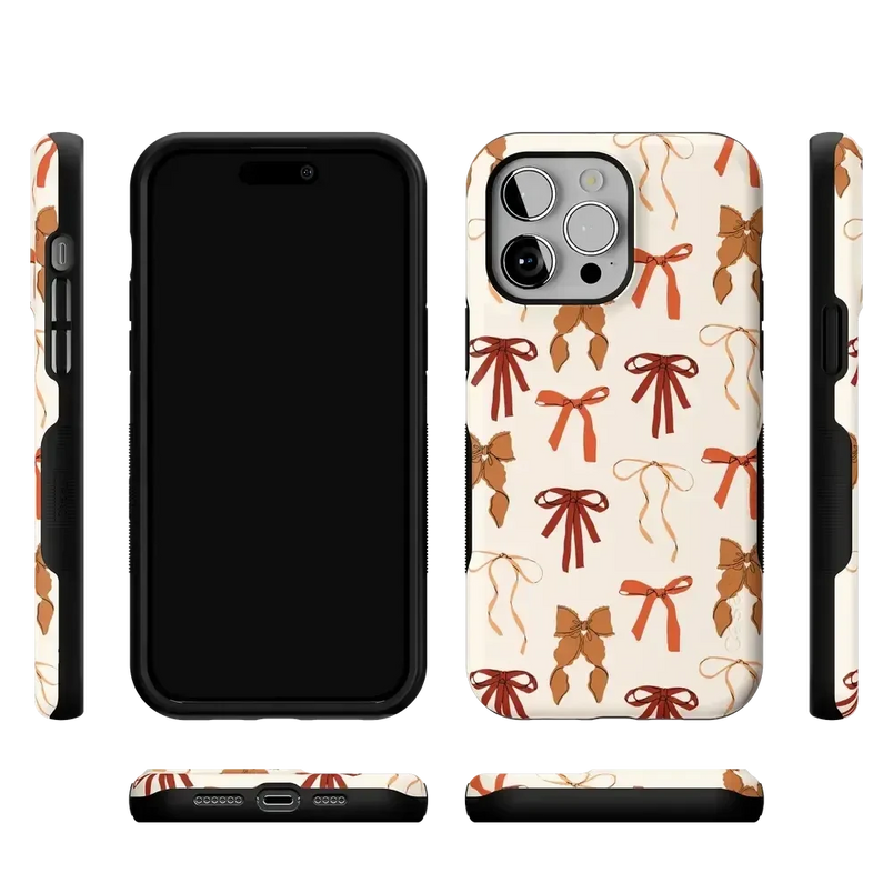 Fall Girlie | Pumpkin Spice Bows Case Phone Case get.casely 