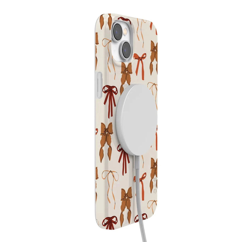 Fall Girlie | Pumpkin Spice Bows Case Phone Case get.casely 