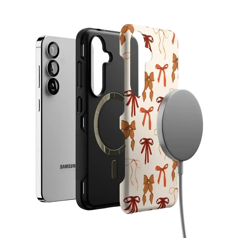 Fall Girlie | Pumpkin Spice Bows Case Phone Case get.casely 