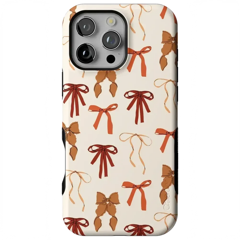 Fall Girlie | Pumpkin Spice Bows Case Phone Case get.casely 