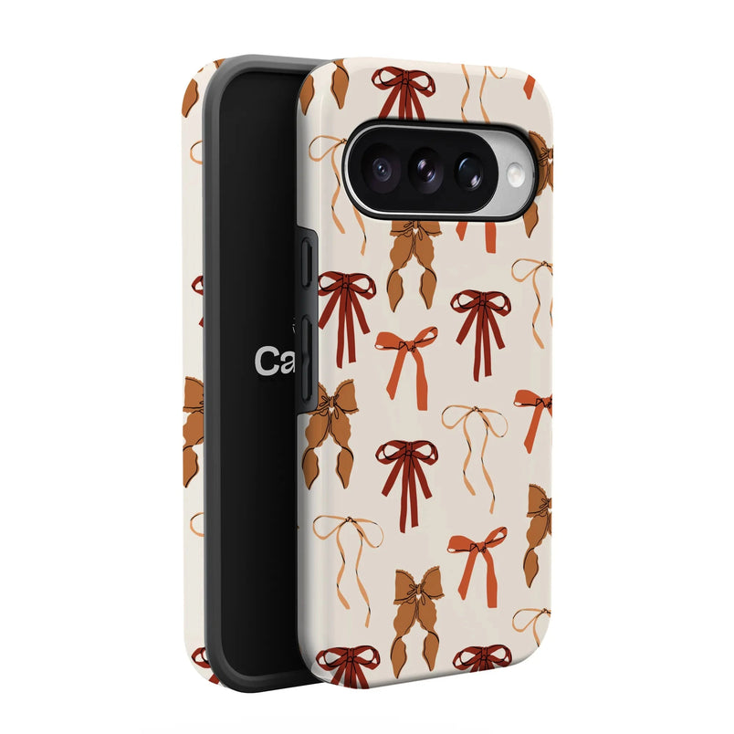 Fall Girlie | Pumpkin Spice Bows Case Phone Case get.casely 