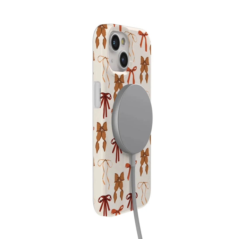 Fall Girlie | Pumpkin Spice Bows Case Phone Case get.casely 