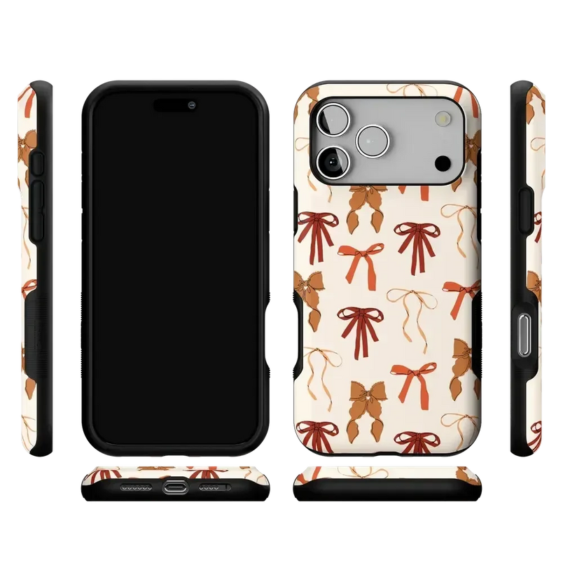 Fall Girlie | Pumpkin Spice Bows Case Phone Case get.casely 
