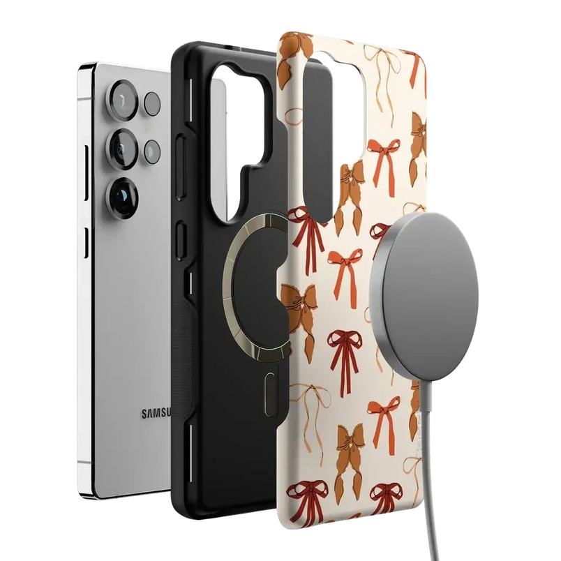 Fall Girlie | Pumpkin Spice Bows Case Phone Case get.casely 