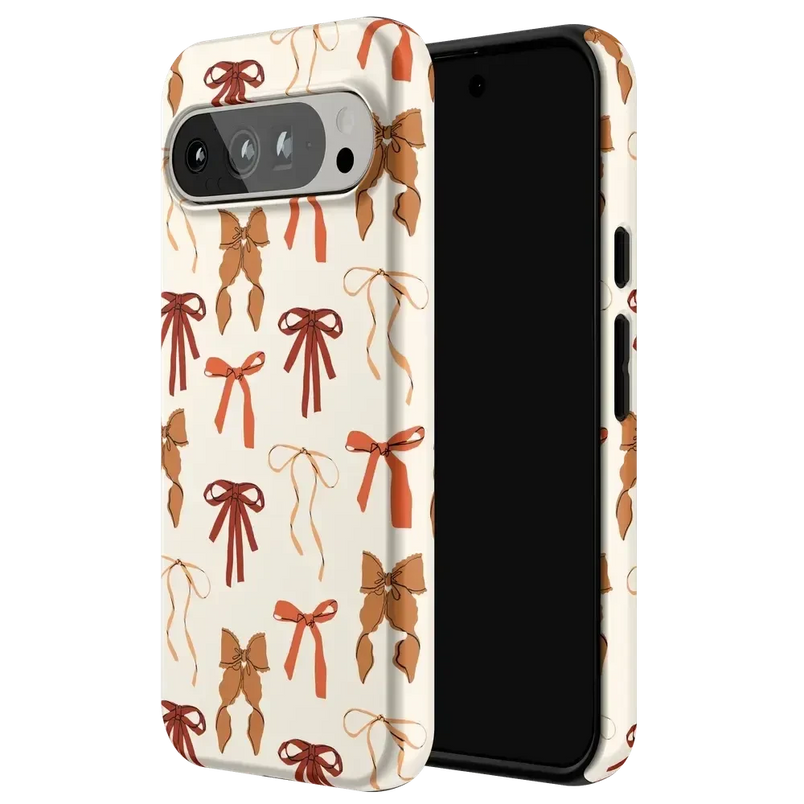 Fall Girlie | Pumpkin Spice Bows Case Phone Case get.casely 