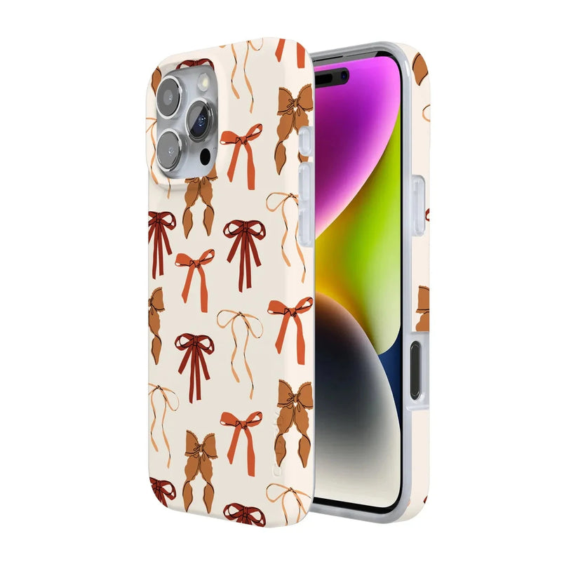 Fall Girlie | Pumpkin Spice Bows Case Phone Case get.casely 