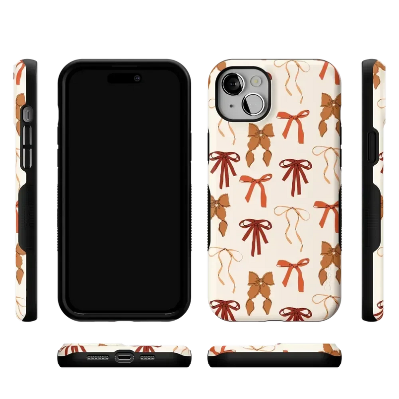 Fall Girlie | Pumpkin Spice Bows Case Phone Case get.casely 