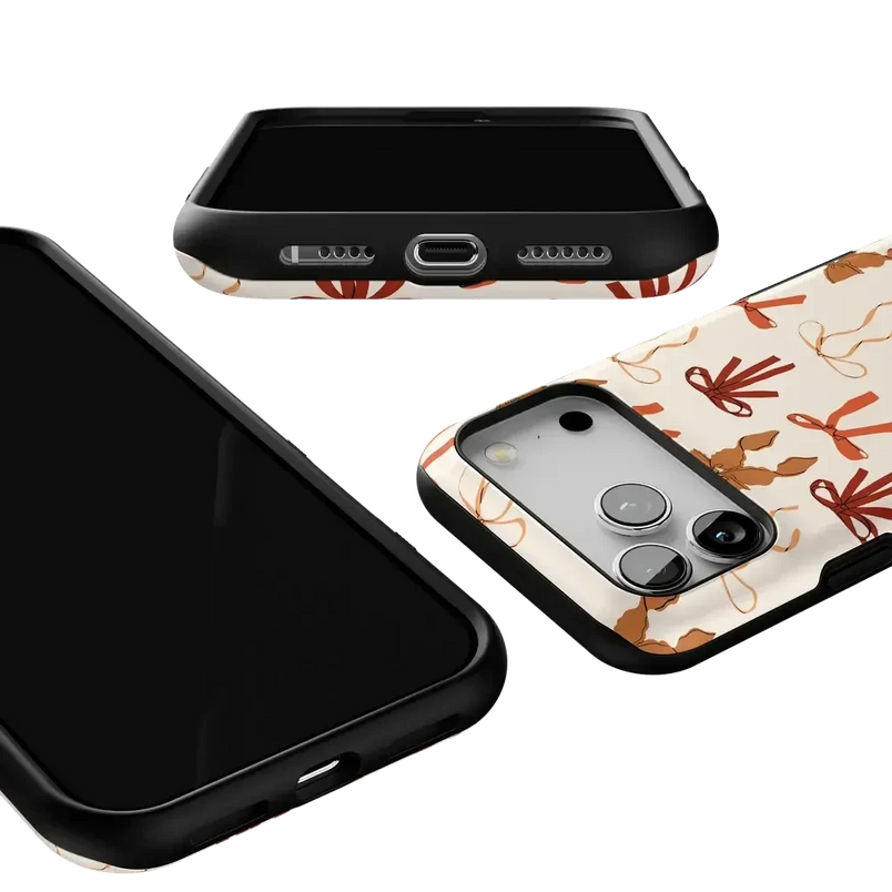 Fall Girlie | Pumpkin Spice Bows Case Phone Case get.casely 