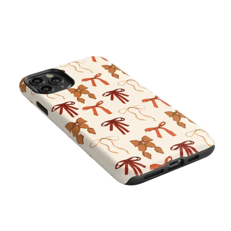 Fall Girlie | Pumpkin Spice Bows Case Phone Case get.casely 