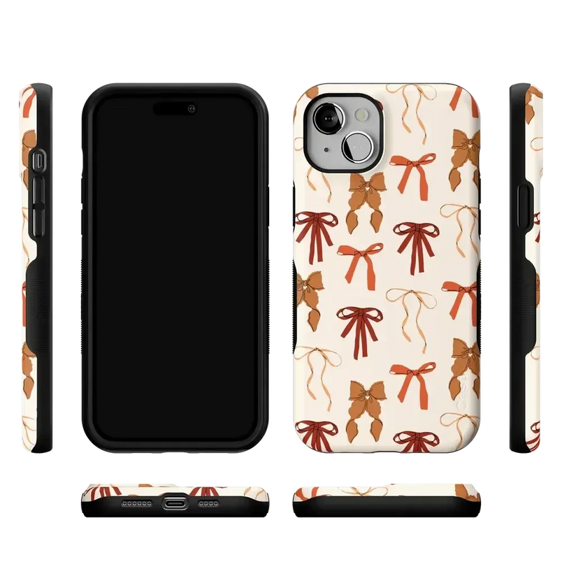 Fall Girlie | Pumpkin Spice Bows Case Phone Case get.casely 