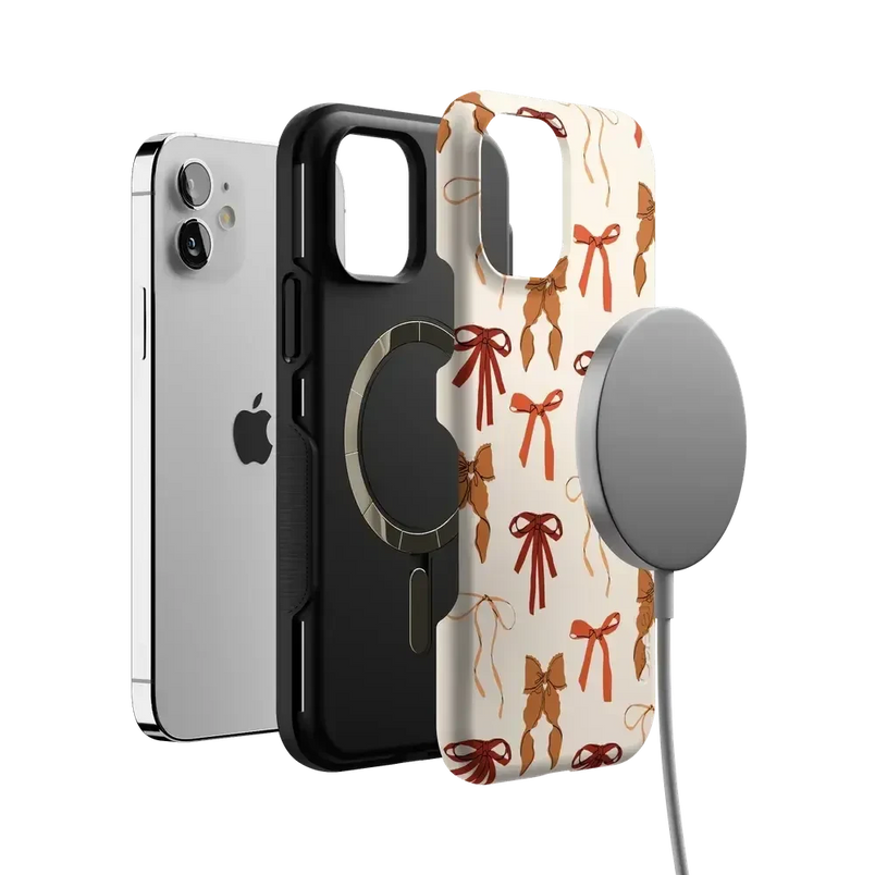 Fall Girlie | Pumpkin Spice Bows Case Phone Case get.casely 