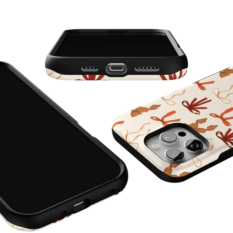 Fall Girlie | Pumpkin Spice Bows Case Phone Case get.casely 