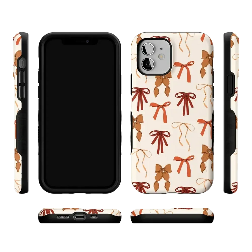 Fall Girlie | Pumpkin Spice Bows Case Phone Case get.casely 