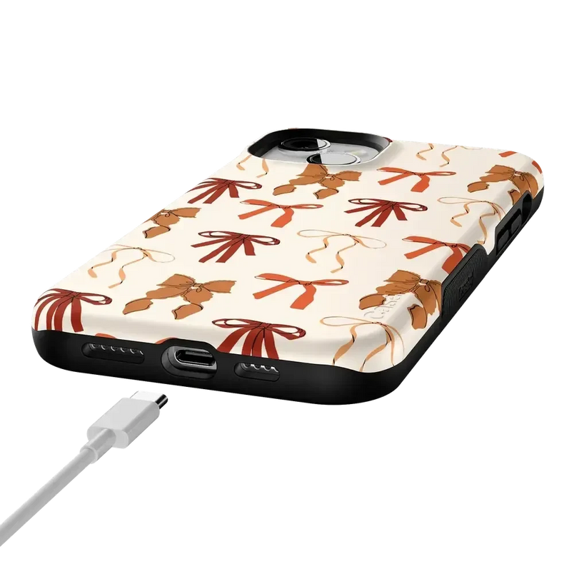 Fall Girlie | Pumpkin Spice Bows Case Phone Case get.casely 
