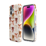 Fall Girlie | Pumpkin Spice Bows Case Phone Case get.casely 